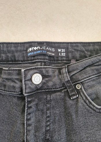 Siyah Erkek Denim Regular Fit Jean - Görsel 2