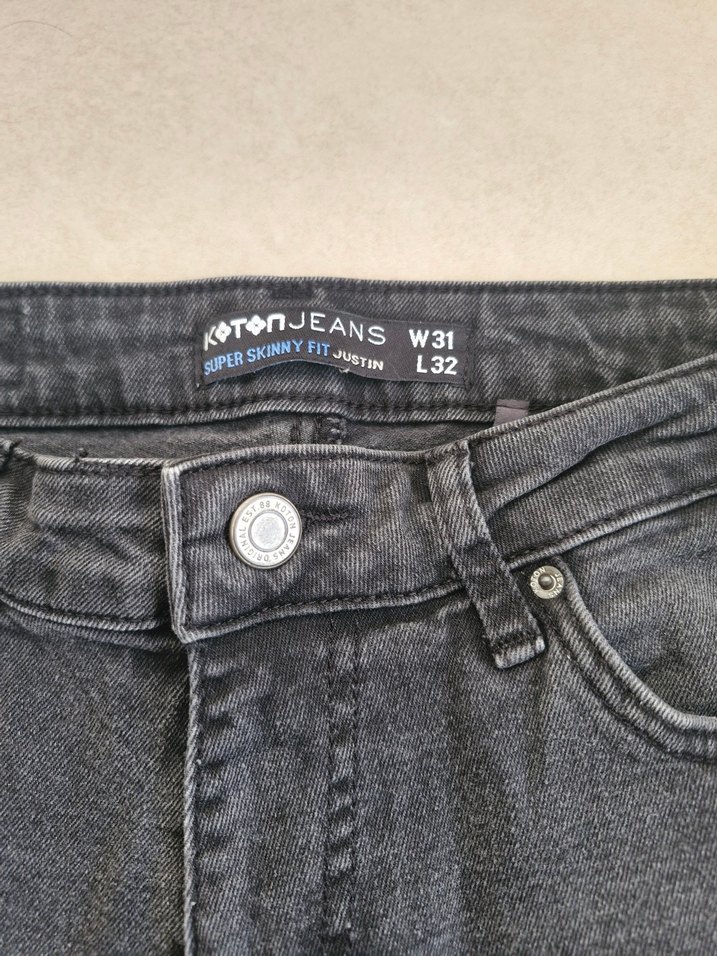 Siyah Erkek Denim Regular Fit Jean - Görsel 2