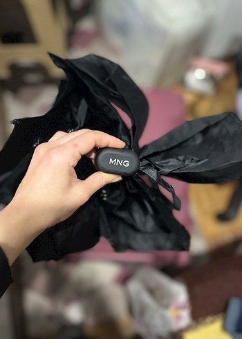 Minimalist Siyah unisex Şemsiye - Görsel 8