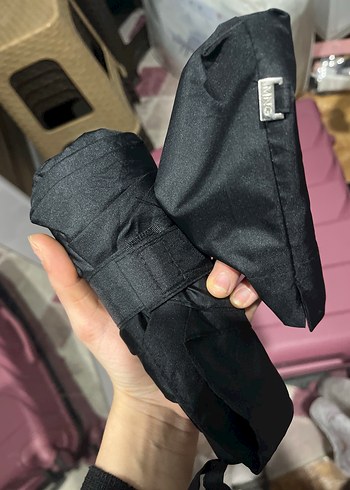 Minimalist Siyah unisex Şemsiye - Görsel 4