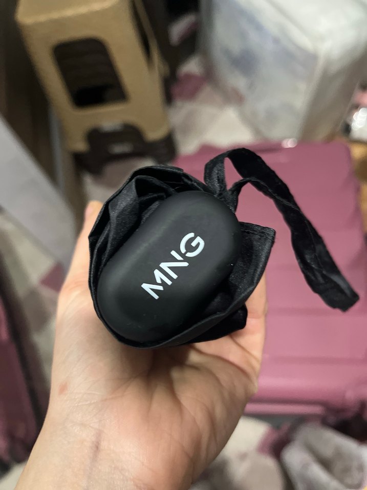 Minimalist Siyah unisex Şemsiye - Görsel 3