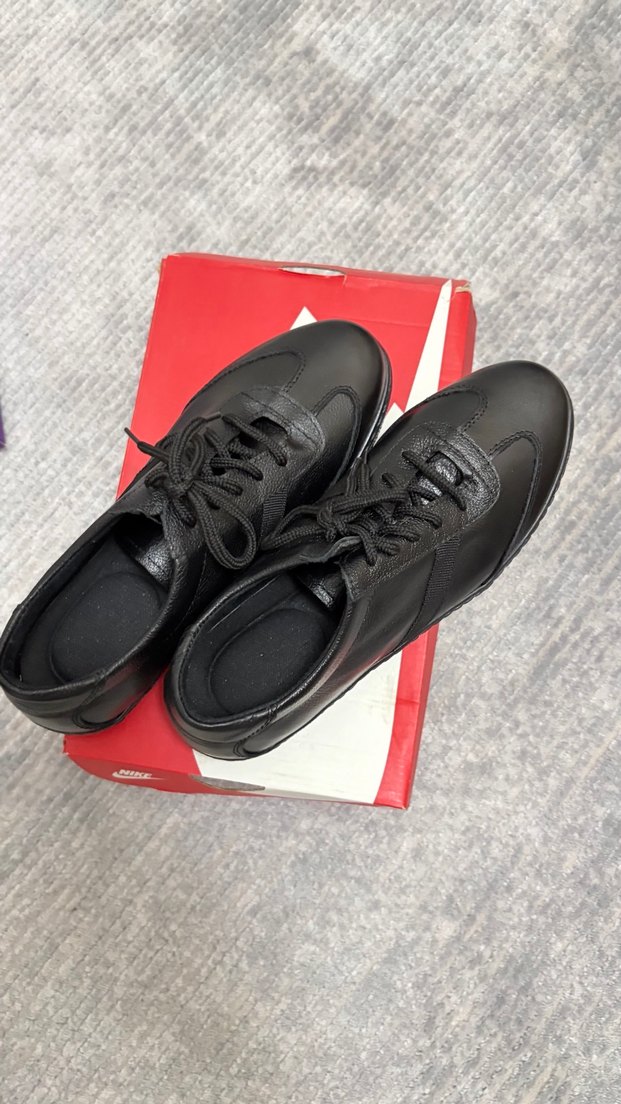 Siyah Deri Erkek Spor Ayakkabı 40 numara - Görsel 2