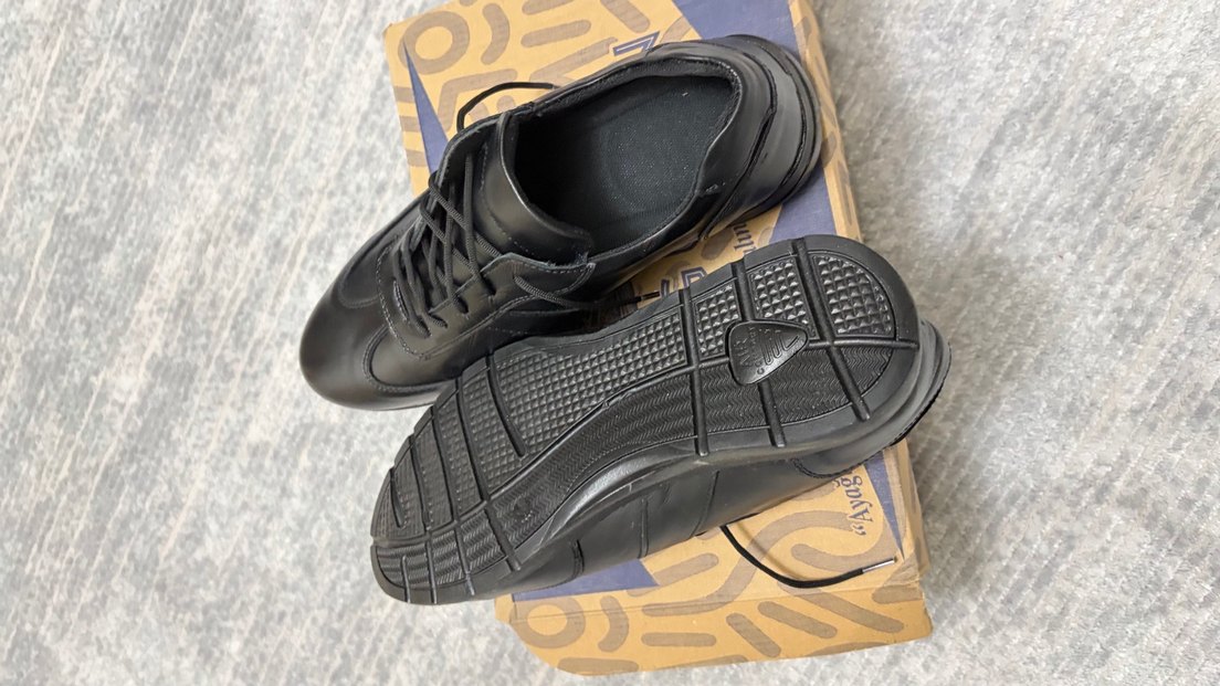 Siyah ünisex ayakkabı 40 numara - Görsel 4