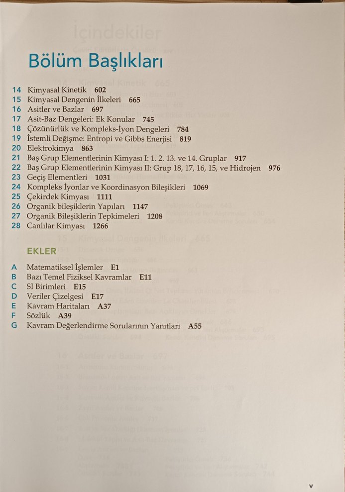 Genel Kimya ilkeler ve modern kimya cilt 1-2  Onuncu Baskı - Görsel 3