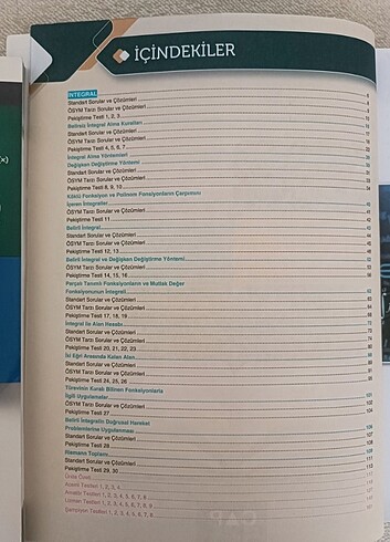 ÇAP YAYINLARI TÜREV İNTEGRAL FASİKÜL SET (2022) - Görsel 4
