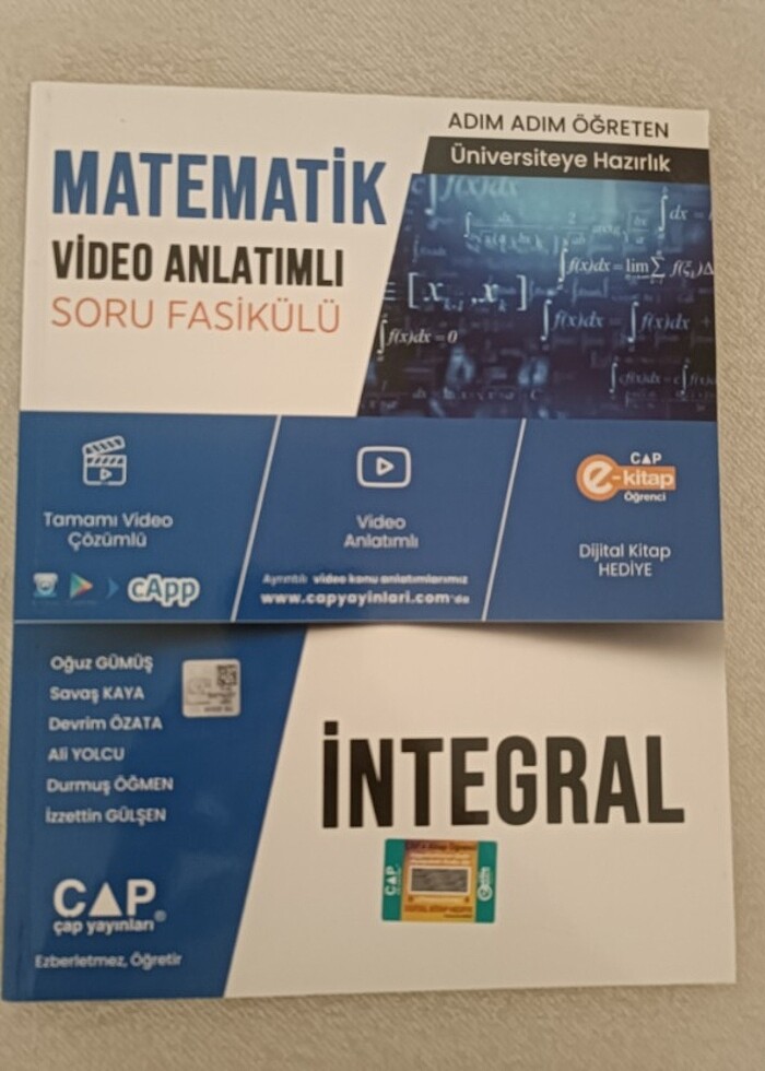 ÇAP YAYINLARI TÜREV İNTEGRAL FASİKÜL SET (2022) - Görsel 5