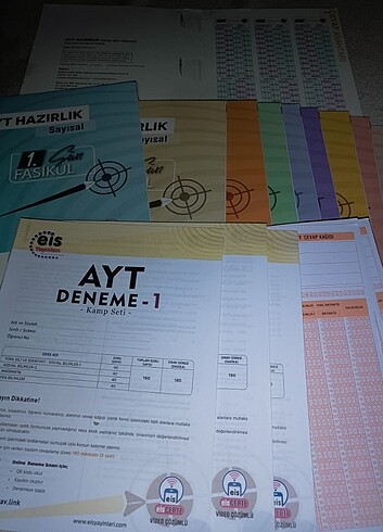 EİS YAYINLARI AYT HAZIRLIK SAYISLA KAMP SETİ - Görsel 3