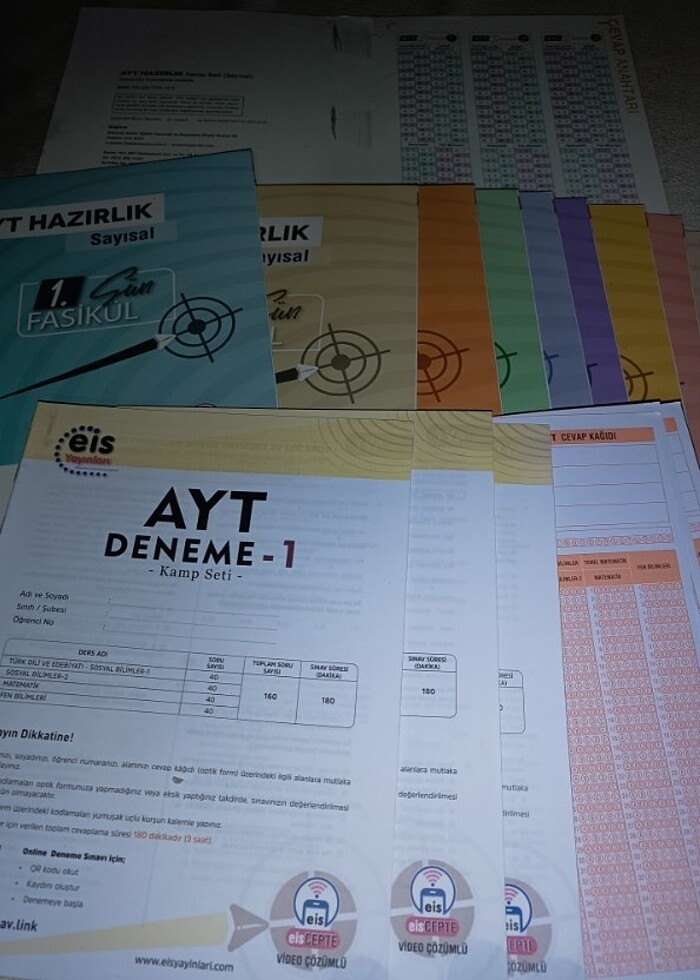 EİS YAYINLARI AYT HAZIRLIK SAYISLA KAMP SETİ - Görsel 3