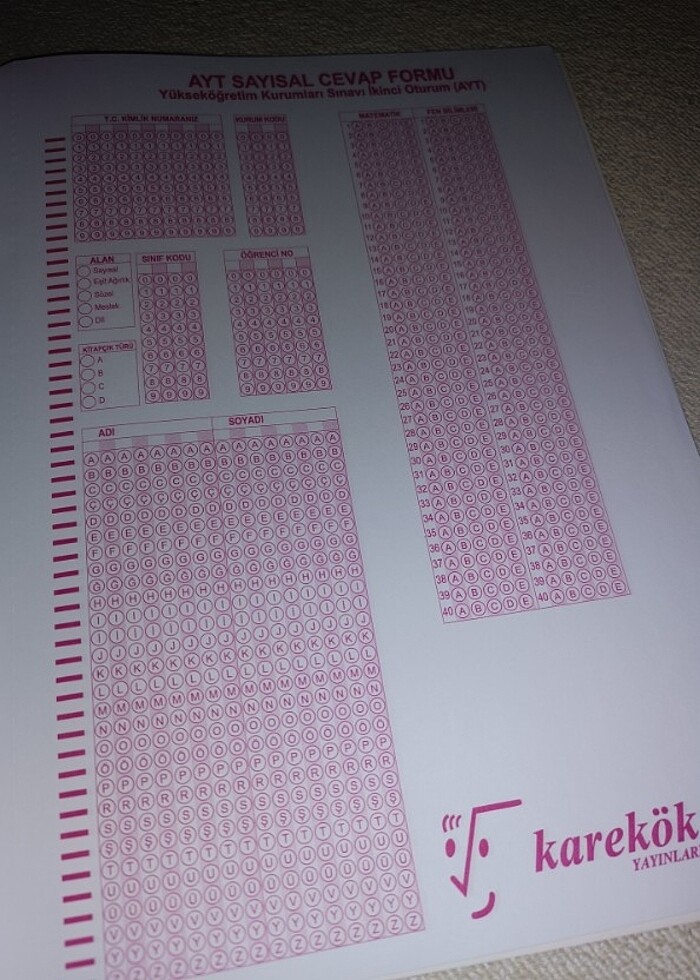 KAREKÖK YAYINLARI İDDİALISINA 6'LI AYT Deneme (2019) - Görsel 4