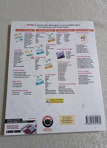 (2019) TYT-AYT BİYOLOJİ PALME YAYINLARI A KİTABI - Görsel 2