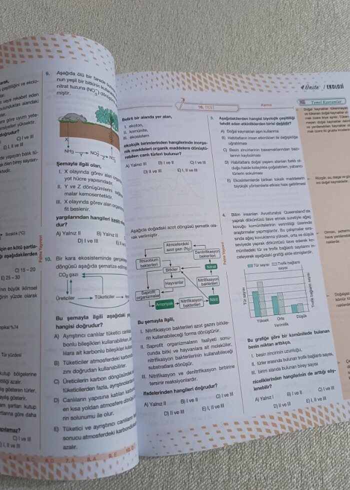 (2019) TYT-AYT BİYOLOJİ PALME YAYINLARI A KİTABI - Görsel 4