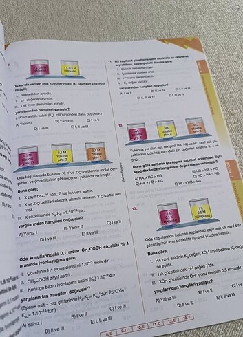(2020)11.SINIF FEN LİSELERİ KİMYA SORU BANKASI PALME YAYINLARI - Görsel 5