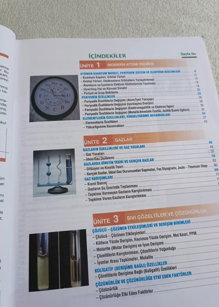(2020)11.SINIF FEN LİSELERİ KİMYA SORU BANKASI PALME YAYINLARI - Görsel 3