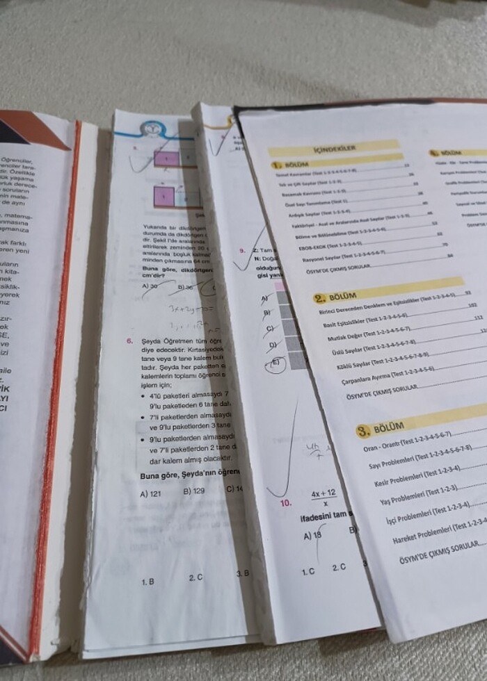 (2023) TYT MATEMATİK SORU BANKASI ORİJİNAL YAYINLARI - Görsel 3