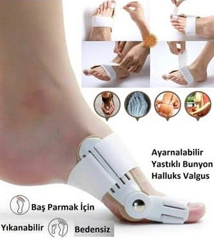 Hallux walgus gece ateli