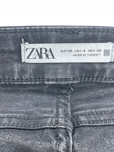 36 Beden siyah Renk Zara Jean / Kot %70 İndirimli.