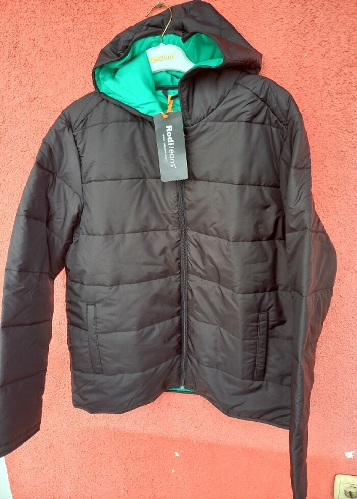 Erkek mevsimlik kapüşonlu mont  - Görsel 3