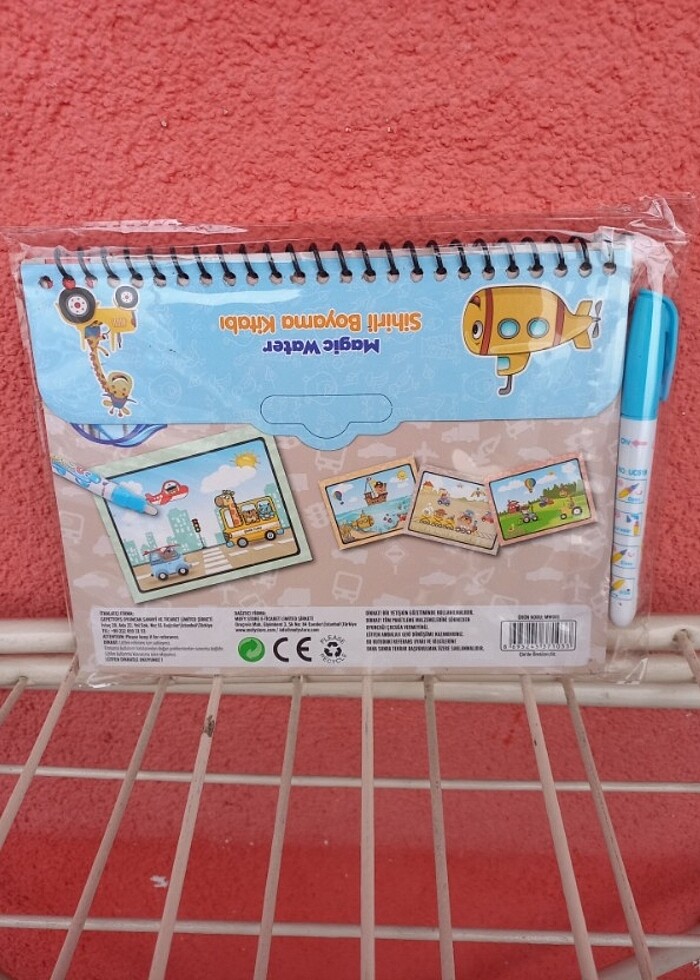 Sihirli boyama kitabı  - Görsel 2