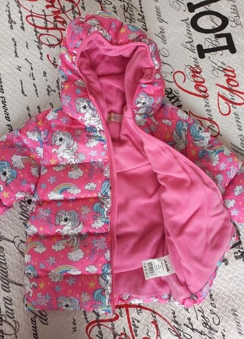 Kız çocuk mont - Görsel 5