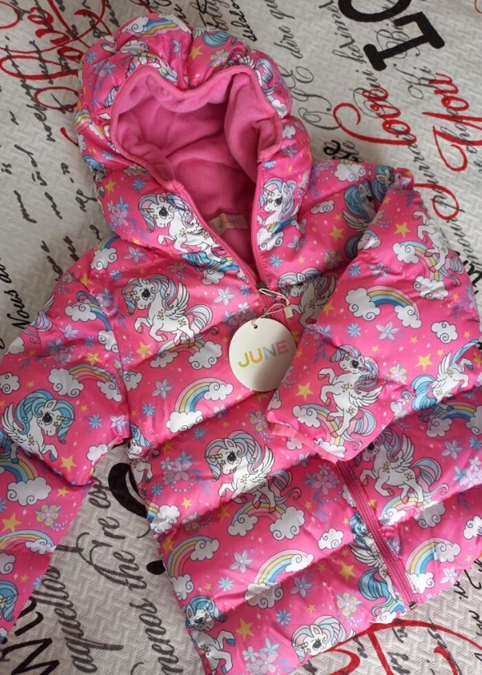 Kız çocuk mont - Görsel 2