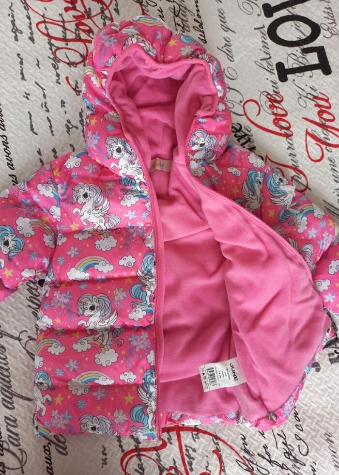 Kız çocuk mont - Görsel 5