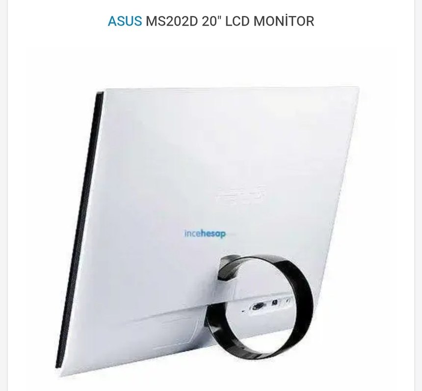 Asus Siyah Masaüstü Monitör - Görsel 5