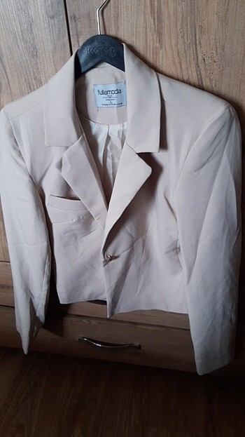 m Beden ten rengi Renk Blazer ceket
