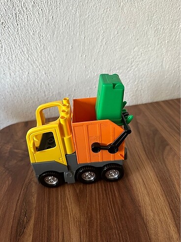 Lego duplo uyumlu çöp kamyonu