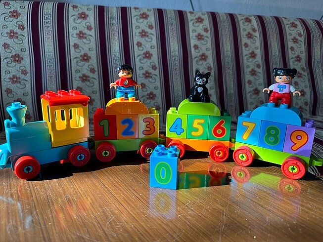 Lego duplo sayı treni