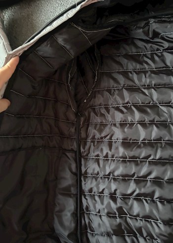 LC Waikiki Gri Fermuarlı Kadın Kışlık Mont
