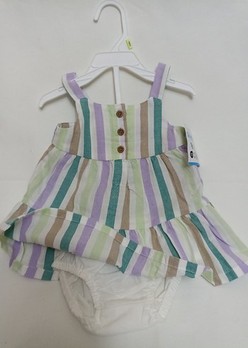 Kız Çocuk Çok Renkli Bohem Elbise - Görsel 2