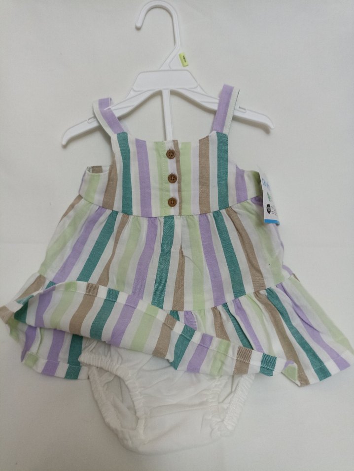 Kız Çocuk Çok Renkli Bohem Elbise - Görsel 2