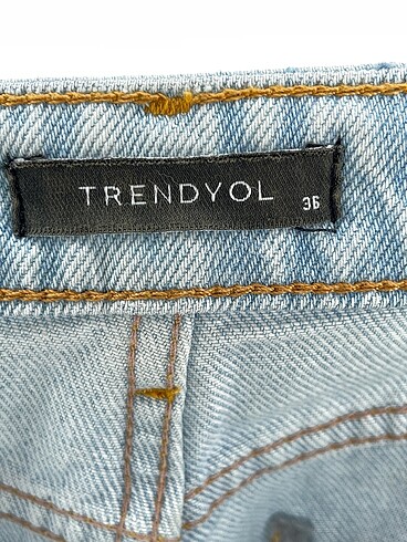 36 Beden mavi Renk Trendyol & Milla Jean / Kot %70 İndirimli.