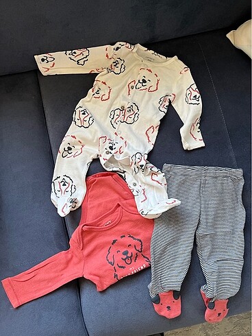 6 Ay Beden Carters bebek takım tulum