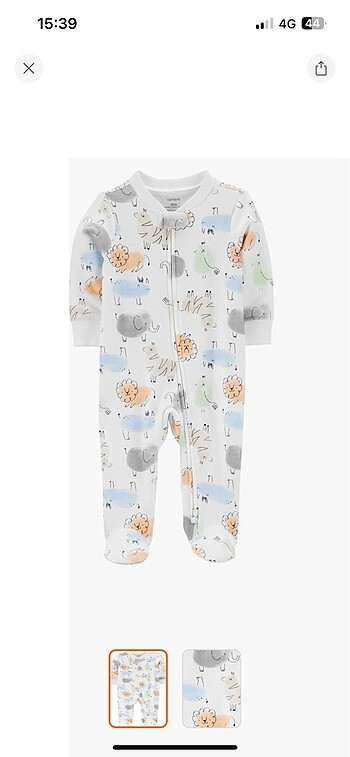 Carters bebek uyku tulumu