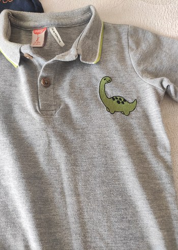 Erkek Çocuk Polo Yaka Tişört - Görsel 5