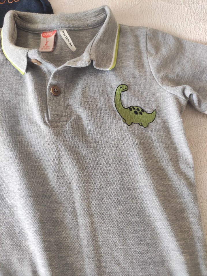 Erkek Çocuk Polo Yaka Tişört - Görsel 5