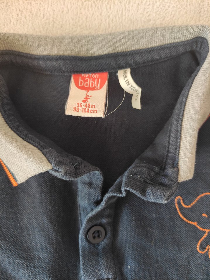 Erkek Çocuk Polo Yaka Tişört - Görsel 3