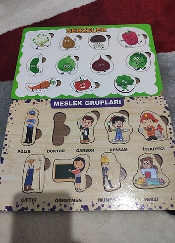 Ahşap puzzle