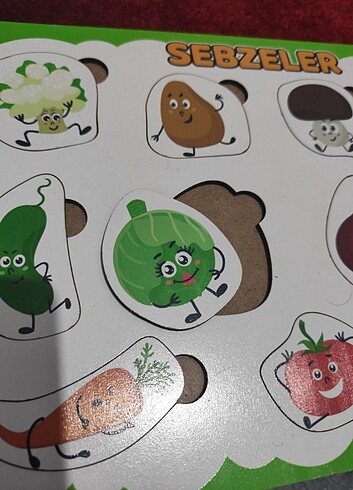 Beden Ahşap puzzle