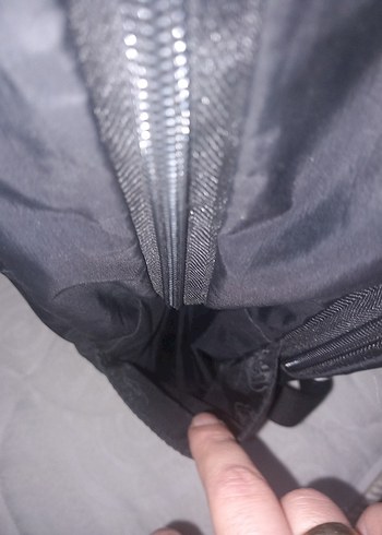 Siyah Baskılı Erkek Sırt Çantası - Görsel 6