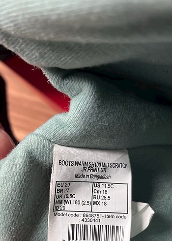 UNİSEX COCUK KIŞLIK BOT SU GEÇİRMEZ - Görsel 5