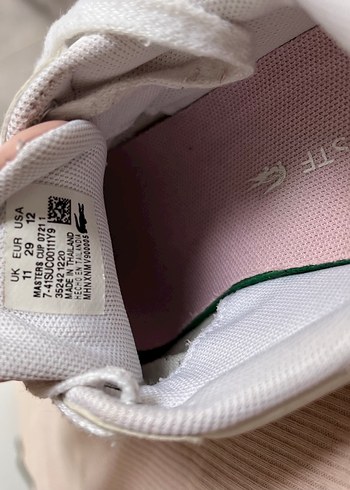 Beyaz Bağcıklı KIZ COCUK  Spor Ayakkabı - Görsel 4