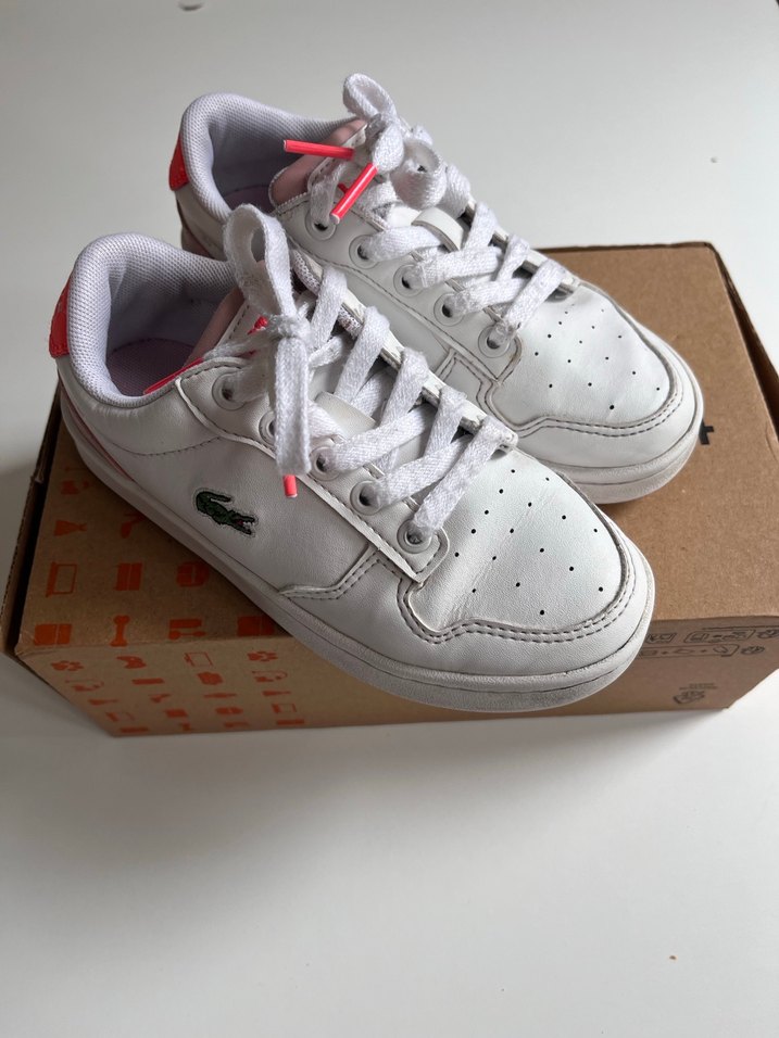 Beyaz Bağcıklı KIZ COCUK  Spor Ayakkabı - Görsel 2