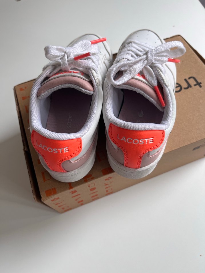 Beyaz Bağcıklı KIZ COCUK  Spor Ayakkabı - Görsel 3