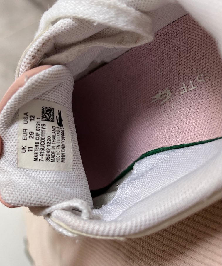 Beyaz Bağcıklı KIZ COCUK  Spor Ayakkabı - Görsel 4