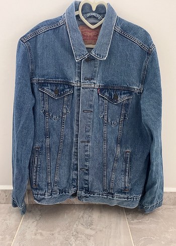 Erkek Mavi Denim Ceket - Görsel 6