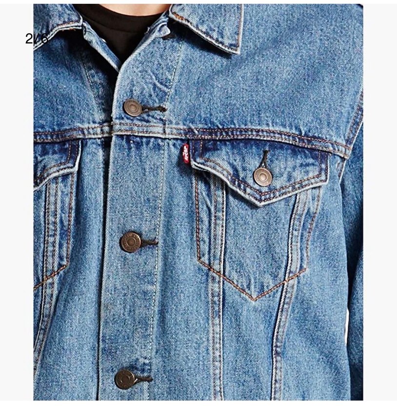 Erkek Mavi Denim Ceket - Görsel 4