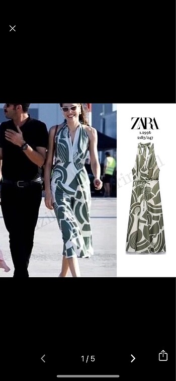 Zara elbise
