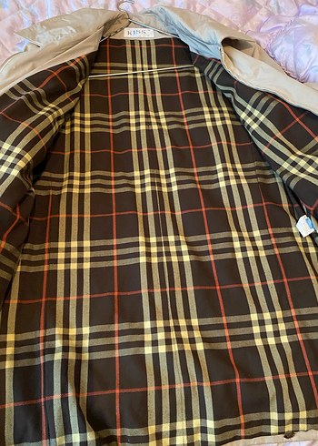 Bej Midi Hamile Ceketi Fermuarlı - Görsel 3